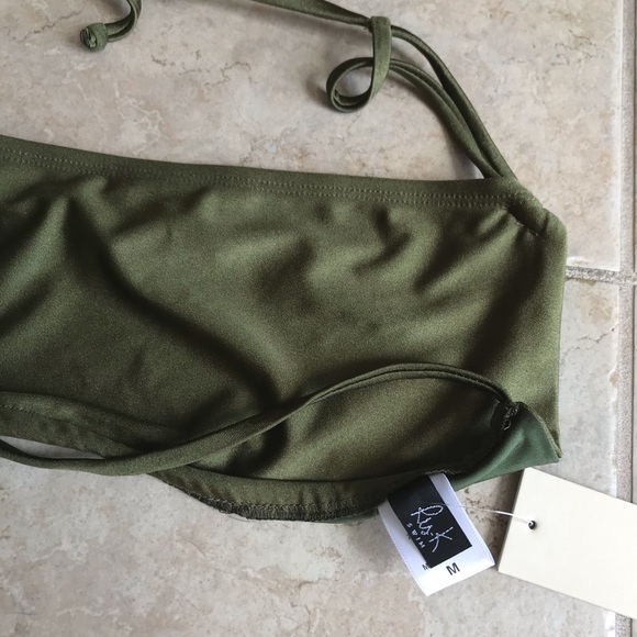 NWT Ris-K Moss Shimmer Bikini - Picture 7 of 10